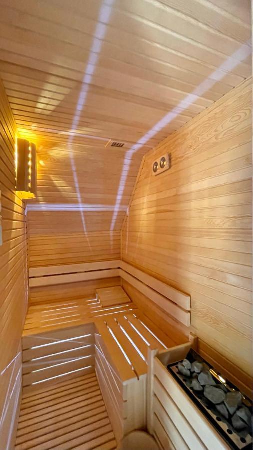 Panurlawoodenhouse Villa Buitenkant foto